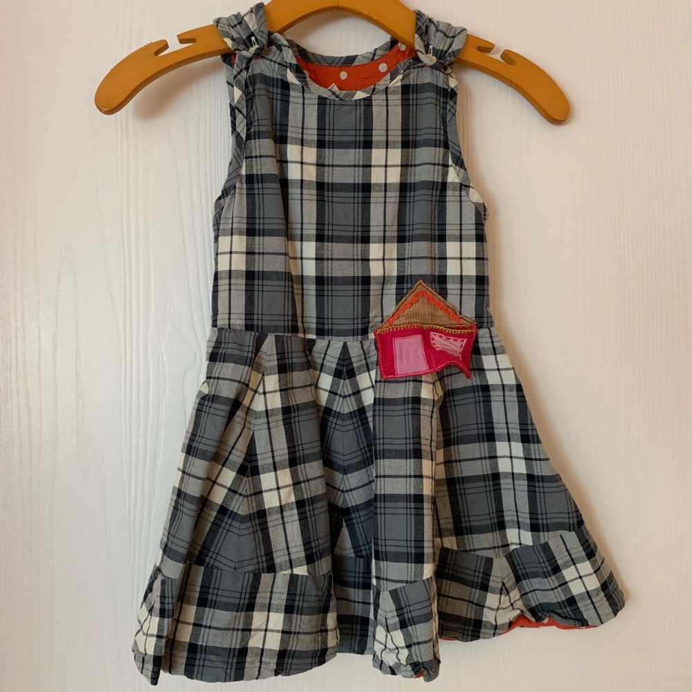 Oilily plaid dress size 4 Oilily size 104